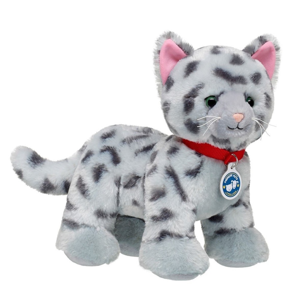 Build A Bear Promise Pets Ocicat Stuffed Animal 12" Plush Spotted Kitty